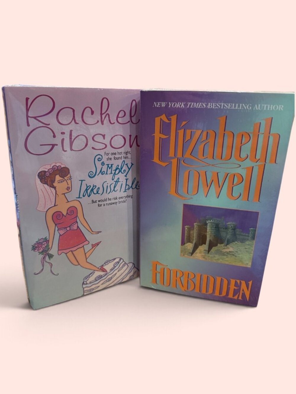 Set of 2 Books: "Forbidden" AND "Simply Irresistible" - NEW